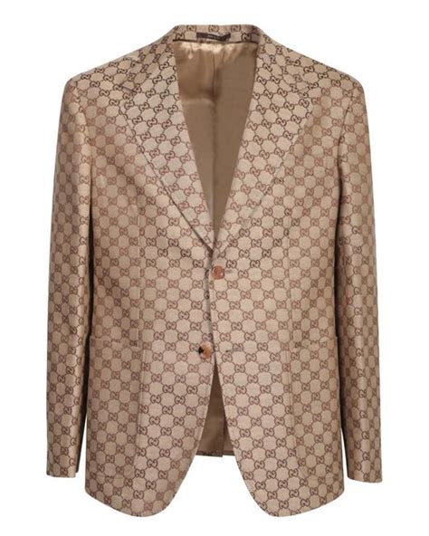 gucci blazer brown|Gucci blazer price.